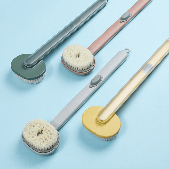 Brosse de nettoyage de massage de bain à long manche - Hodamart