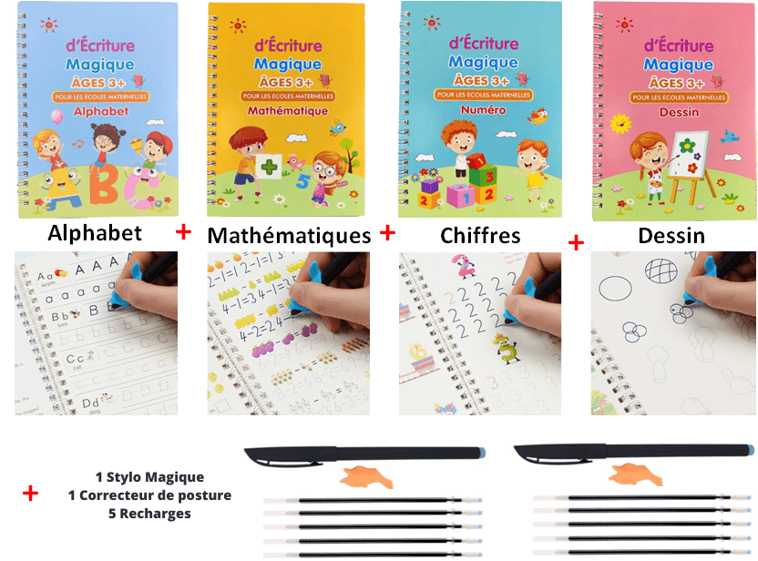 Cahiers Magiplumes Caly™ - Hodamart
