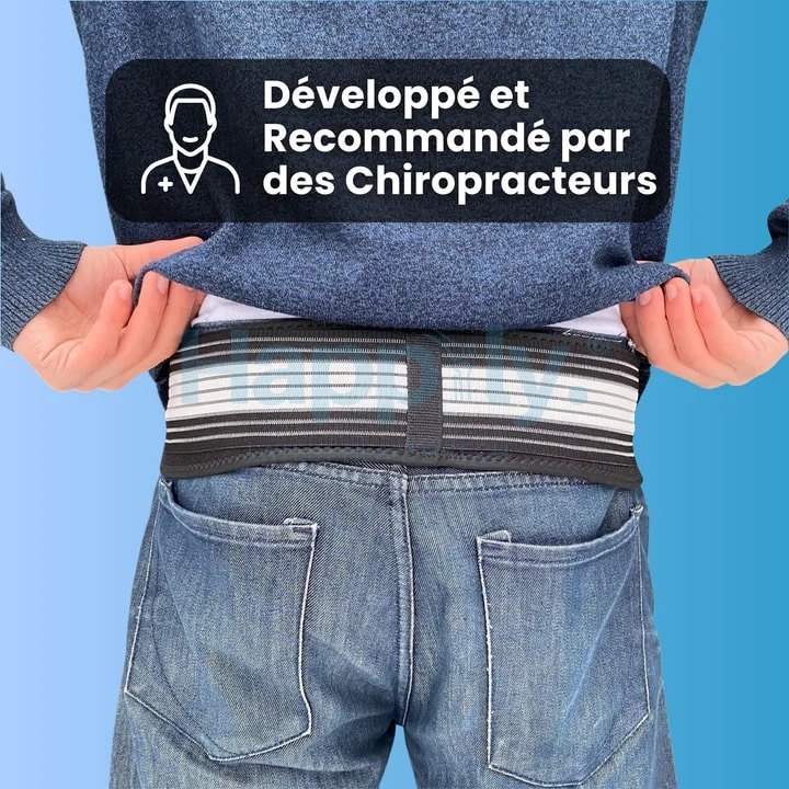 Ceinture PhysioMedic Soulagea™ | Soulage les maux de dos et la sciatique - Hodamart