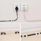 Clips ÉléganceCâble - Ensemble de Clips Auto - adhésifs ⚡️ - Hodamart