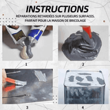 Colle AB de soudure à froid de haute résistance Adhésif pour réparation - Hodamart