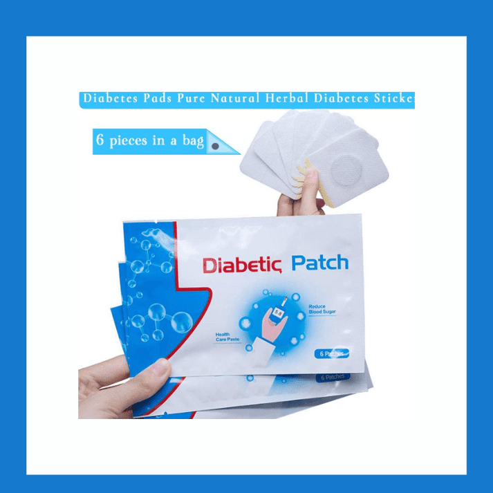Diabetic patch 2Packs (6 pcs) - Contrôlez votre glycémie! - Hodamart
