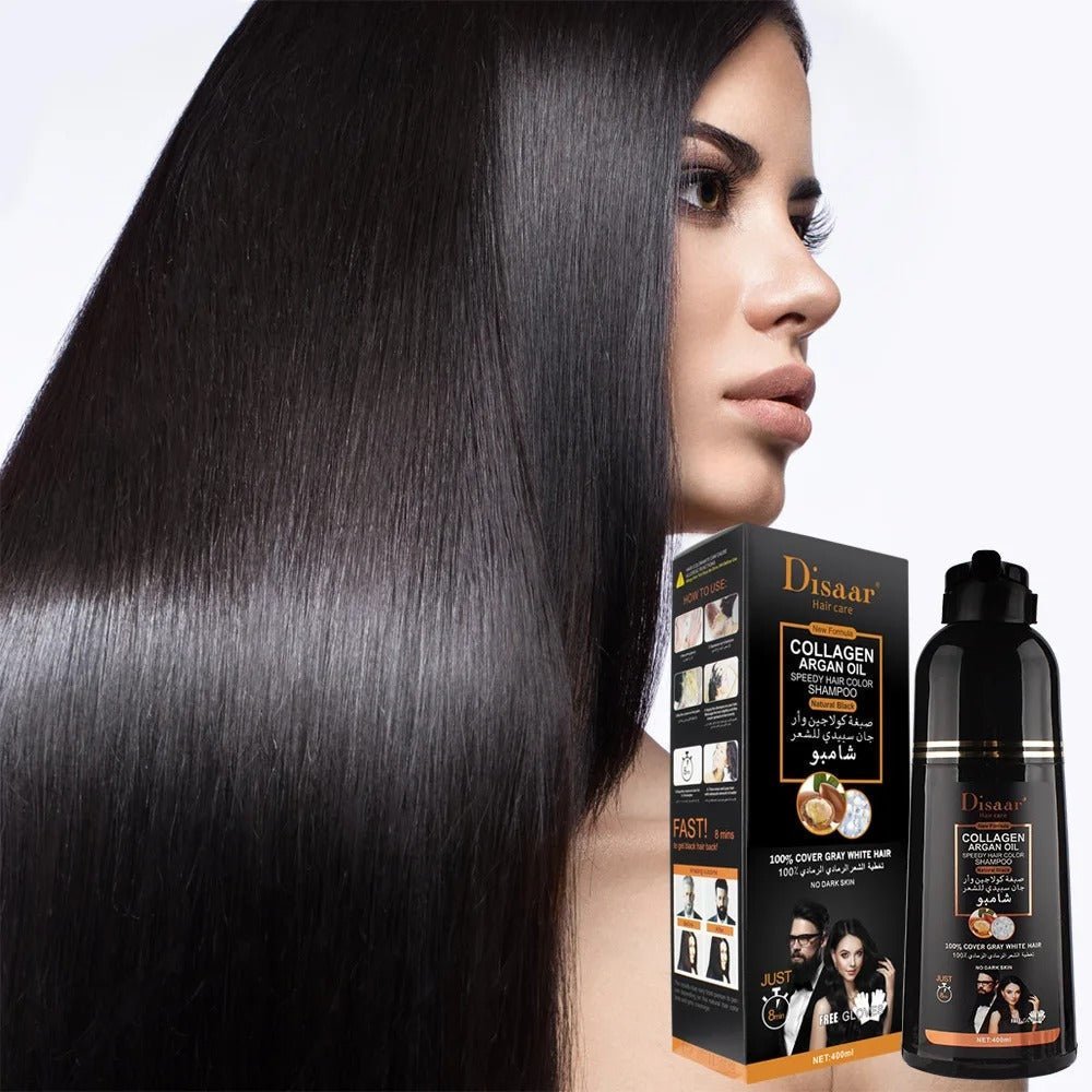 DISAAR huile d'Argan Marocaine - Eliminez les Cheveux Gris ! | Garantie Satisfait ou Remboursé - Hodamart