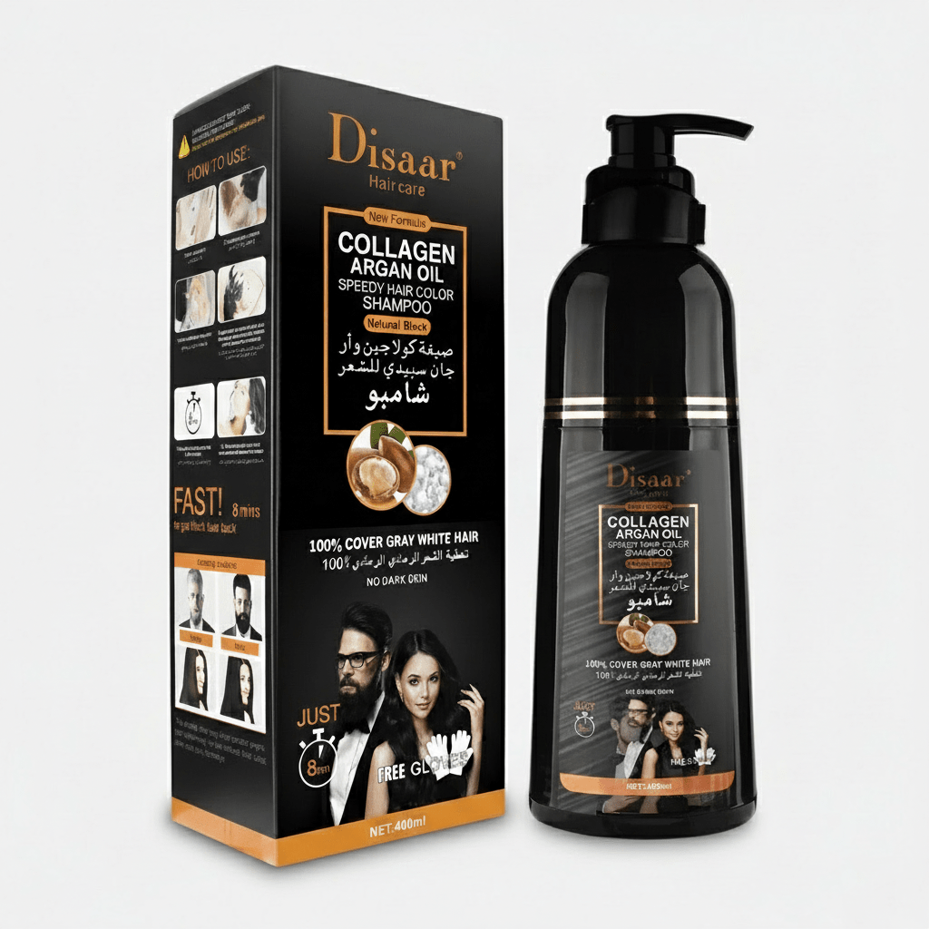 DISAAR huile d'Argan Marocaine - Eliminez les Cheveux Gris ! | Garantie Satisfait ou Remboursé - Hodamart