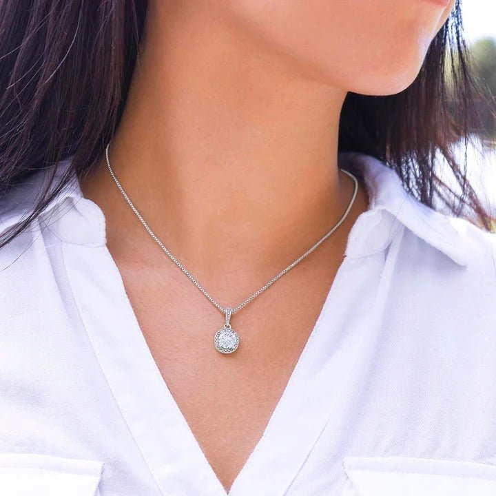 ÉCLAT D'ÉTERNITÉ - BOÎTE À BIJOUX ROSE PRÉSERVÉE - Hodamart
