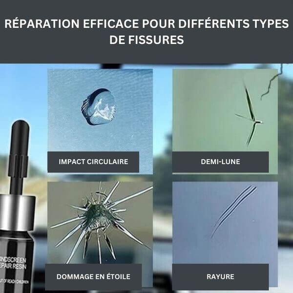 GlasSave™ - Kit Réparation Vitres - Hodamart