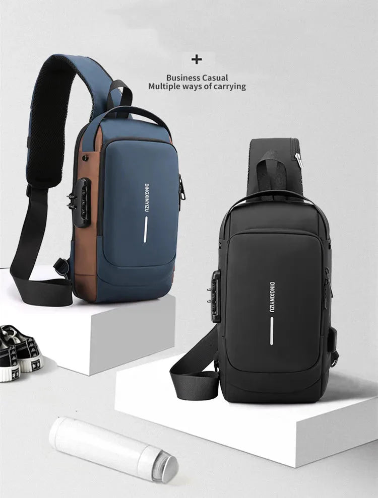 HodaFashion™ - Sac de poitrine étanche pour homme - Hodamart