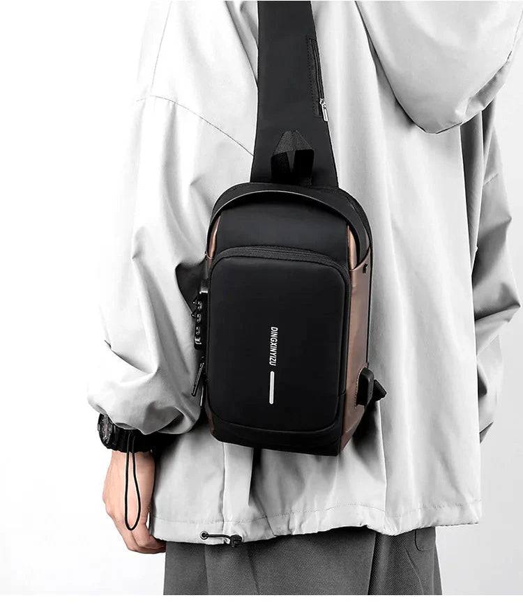 HodaFashion™ - Sac de poitrine étanche pour homme - Hodamart