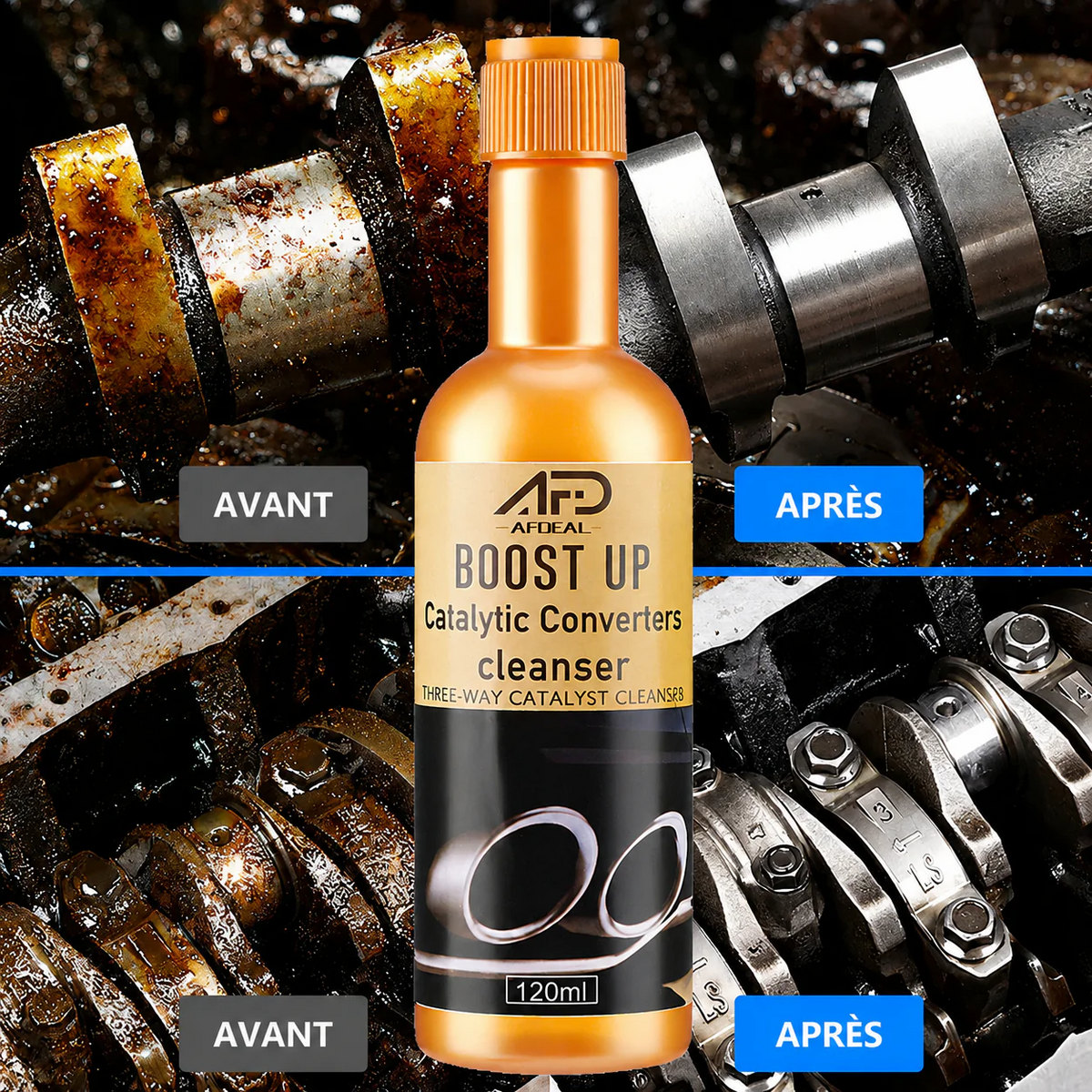 Nettoyant de Catalyseur pour Voiture | Economique et à Haute Performance🚗🔥120ml CG
