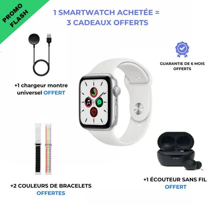 La Smartwatch ( 1 smartwatch achetée = 2 Couleurs OFFERTES ) - Hodamart