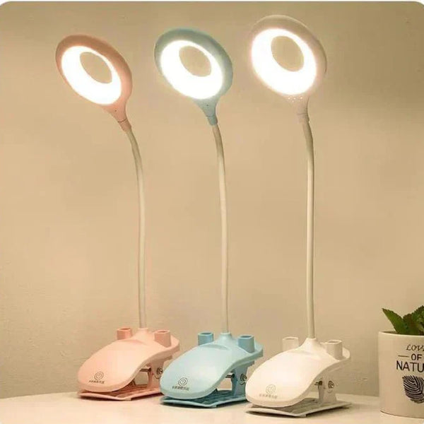 Lampe de Bureau Pliable Rechargeable avec Pince - Hodamart