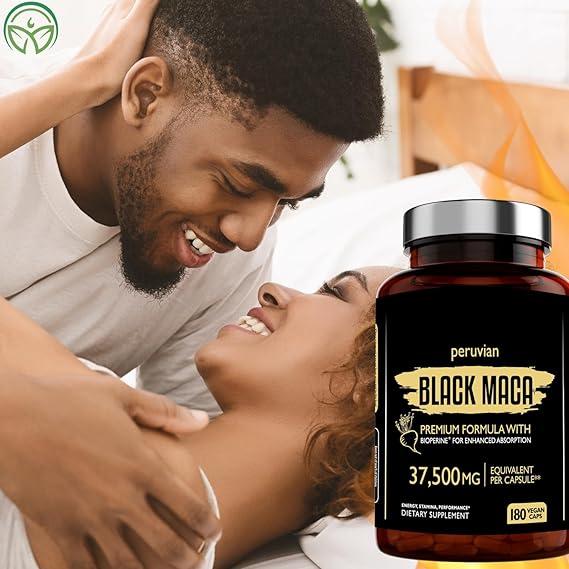 🌟 Maca Noire - Vitalité et Performance - Hodamart