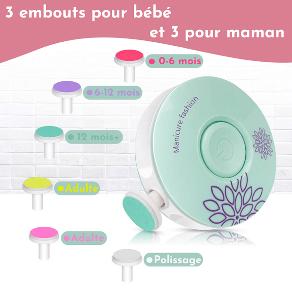 MAGIC MANICURE | COUPE - ONGLES BÉBÉ ÉLECTRIQUE - Hodamart