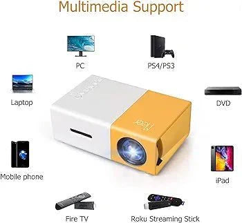Mini vidéoprojecteur compact et puissant - Hodamart