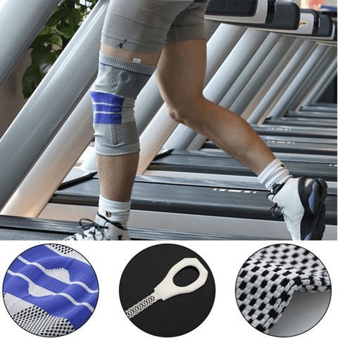 ORTHÈSE DE GENOU ET DE ROTULE REMBOURRÉE EN SILICONE ORIGINALE - Hodamart