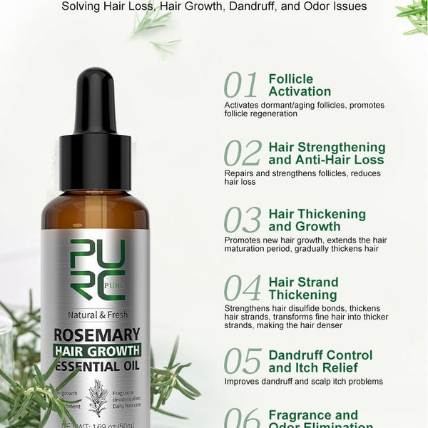 PURC Hair Growth Elixir™ – Révélez une chevelure plus dense et plus forte naturellement - Hodamart