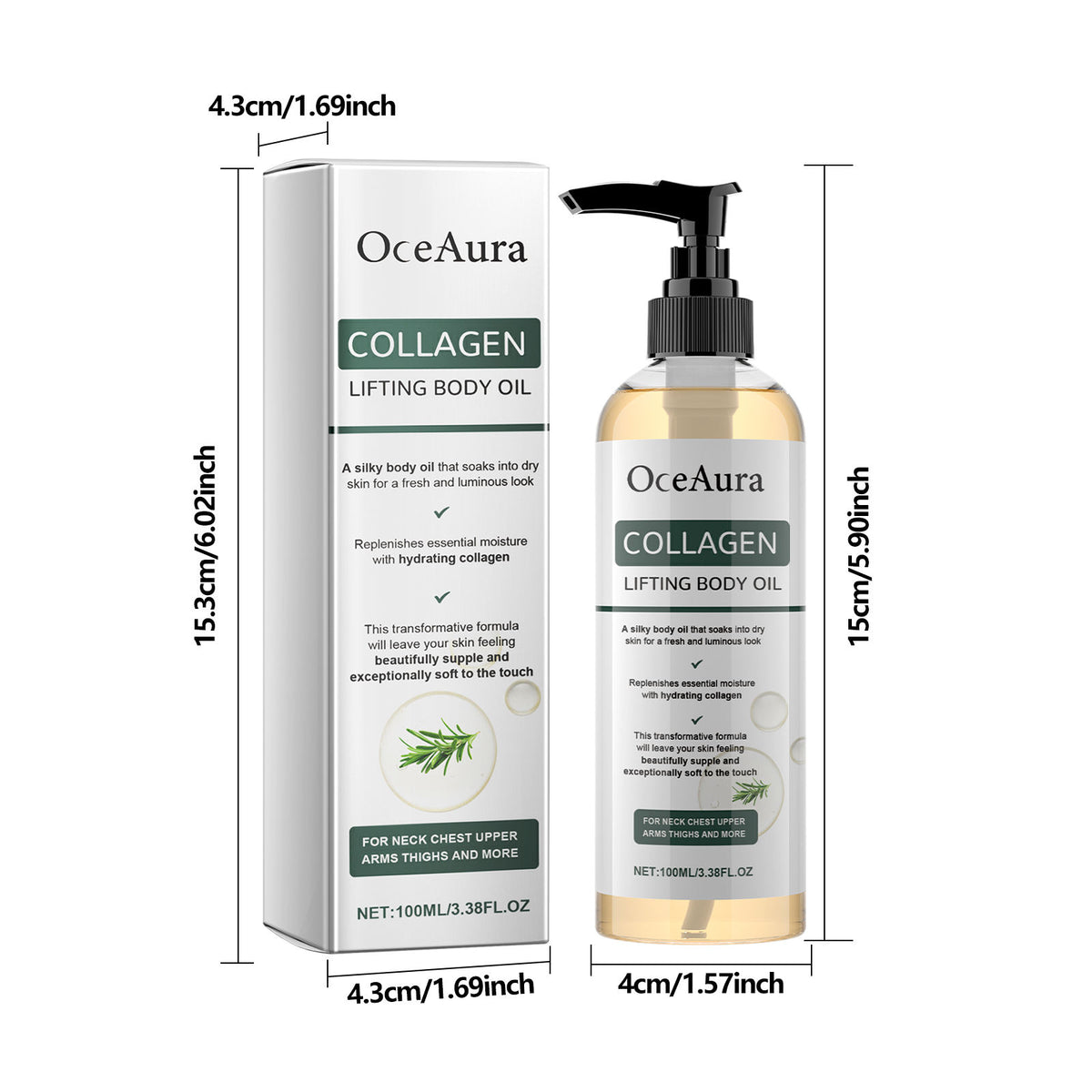 OceAura™ – Huile Anti-Âge & Raffermissante