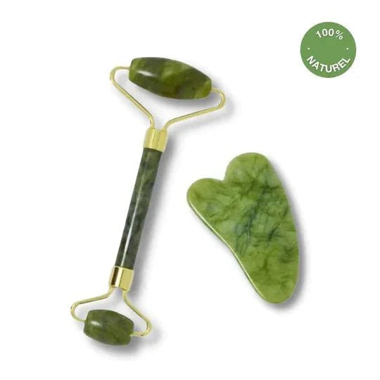 Rouleau de jade +Gua Sha anti - âge - Hodamart