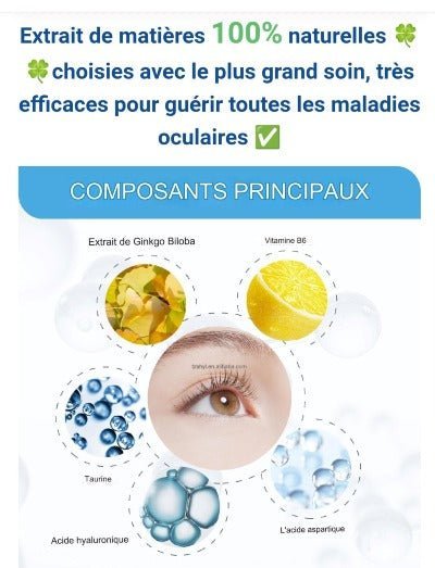 ULTRAEYE™ - Votre Solution Naturelle pour les Problèmes Oculaires - Hodamart